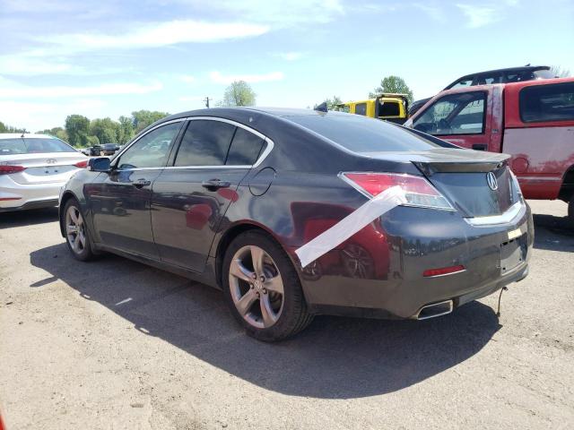 19UUA8F74DA011733 - 2013 ACURA TL ADVANCE GRAY photo 2