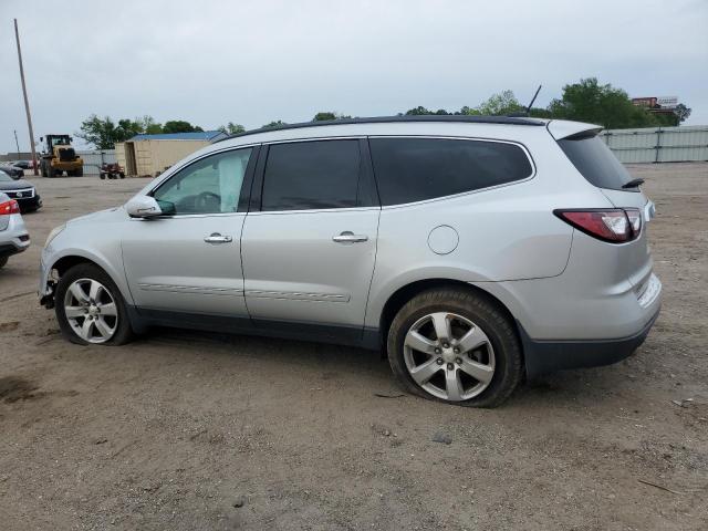 1GNKRJKD6GJ243697 - 2016 CHEVROLET TRAVERSE LTZ SILVER photo 2