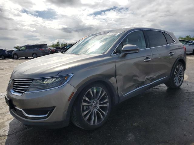 2LMTJ6LP6GBL84459 - 2016 LINCOLN MKX RESERVE GRAY photo 1