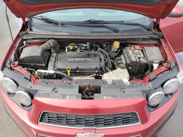 1G1JA5SH5C4148815 - 2012 CHEVROLET SONIC LS RED photo 11