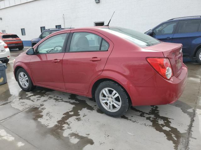 1G1JA5SH5C4148815 - 2012 CHEVROLET SONIC LS RED photo 2