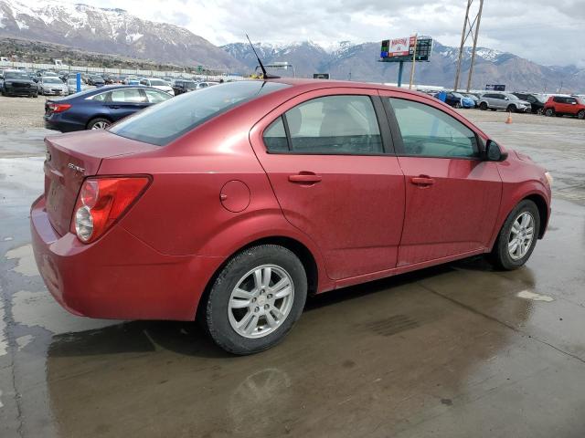 1G1JA5SH5C4148815 - 2012 CHEVROLET SONIC LS RED photo 3