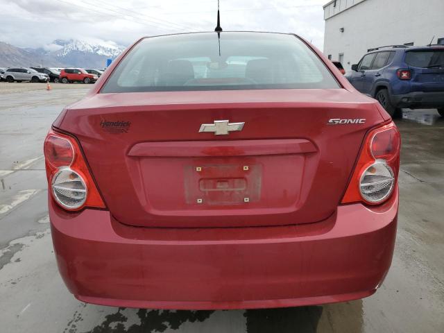 1G1JA5SH5C4148815 - 2012 CHEVROLET SONIC LS RED photo 6