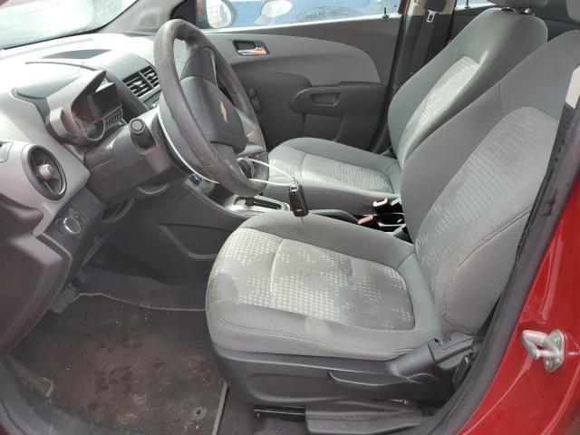 1G1JA5SH5C4148815 - 2012 CHEVROLET SONIC LS RED photo 7