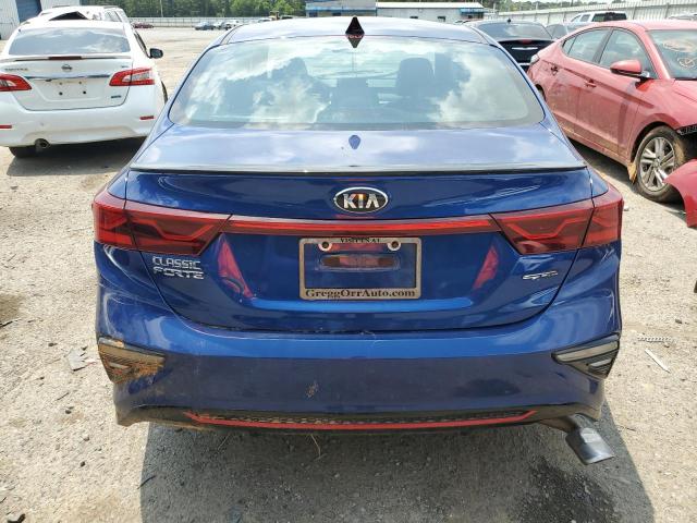 3KPF34AD2ME297313 - 2021 KIA FORTE GT LINE BLUE photo 6