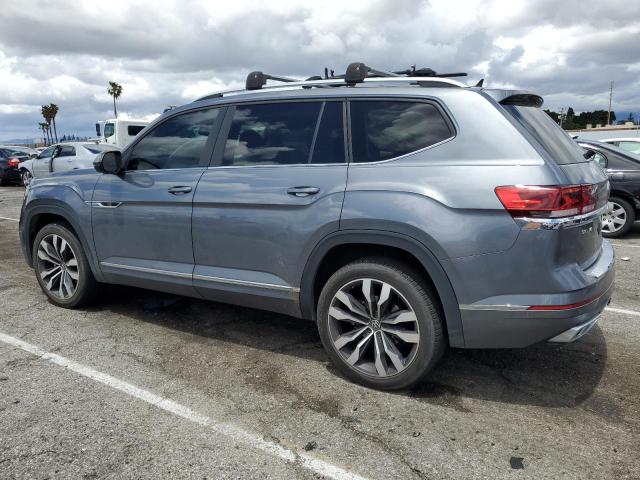 1V2SR2CA9MC552792 - 2021 VOLKSWAGEN ATLAS SEL R-LINE GRAY photo 2