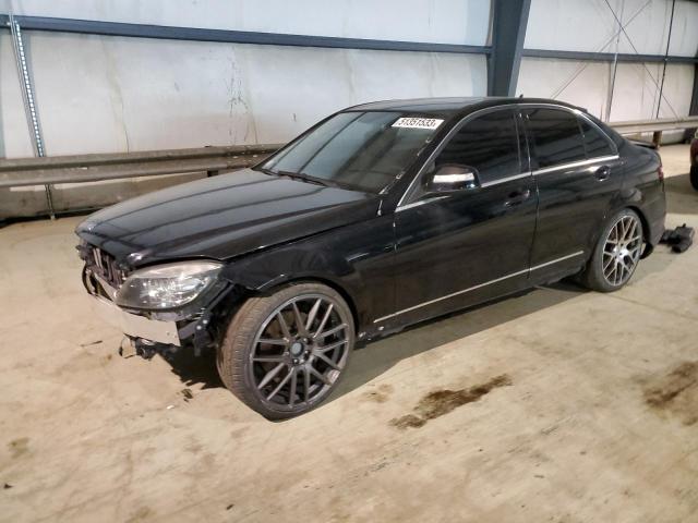 WDDGF56X38F126981 - 2008 MERCEDES-BENZ C 350 BLACK photo 1