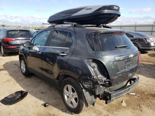 KL7CJLSB9JB681658 - 2018 CHEVROLET TRAX 1LT GRAY photo 2