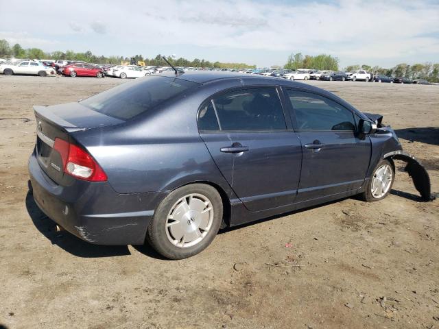 JHMFA3F24AS002789 - 2010 HONDA CIVIC HYBRID BLUE photo 3