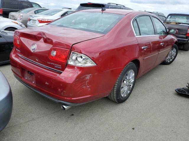 1G4HD57248U186668 - 2008 BUICK LUCERNE CXL RED photo 3