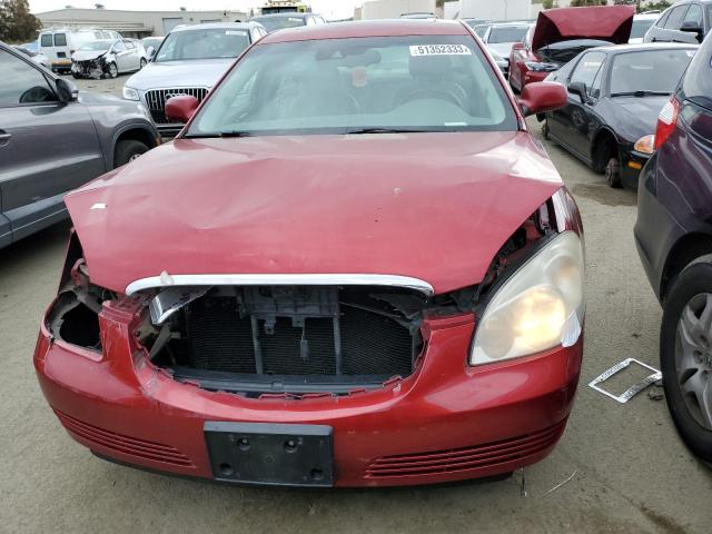 1G4HD57248U186668 - 2008 BUICK LUCERNE CXL RED photo 5