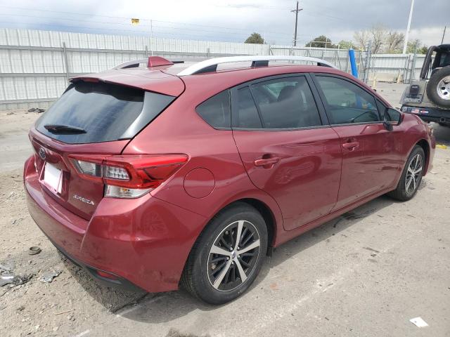 4S3GTAD66P3716209 - 2023 SUBARU IMPREZA PREMIUM BURGUNDY photo 3