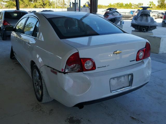 1G1ZC5E05AF210198 - 2010 CHEVROLET MALIBU 1LT 白色 照片 3