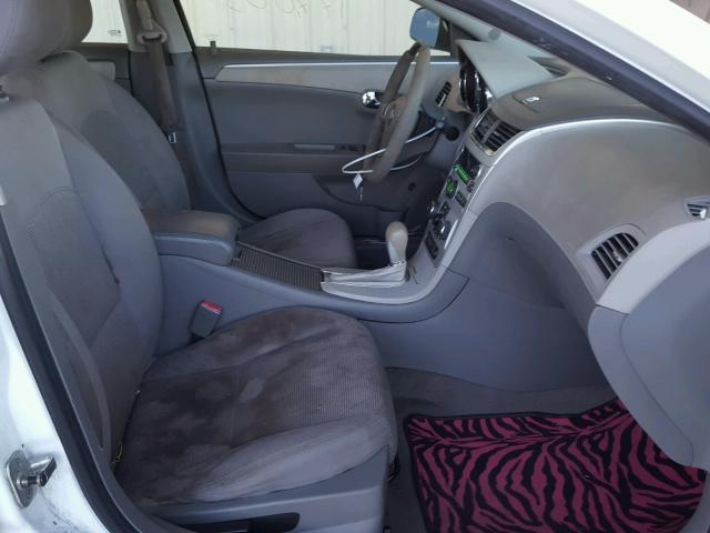 1G1ZC5E05AF210198 - 2010 CHEVROLET MALIBU 1LT 白色 照片 5