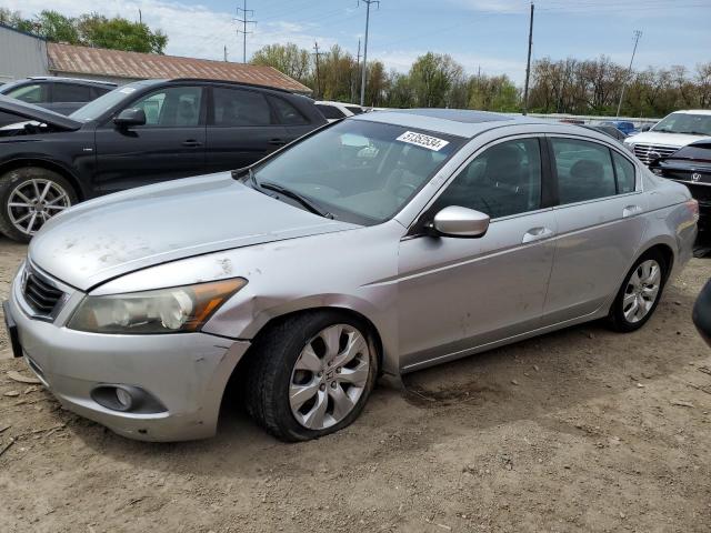 1HGCP26828A116275 - 2008 HONDA ACCORD EXL SILVER photo 1