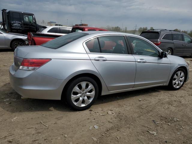 1HGCP26828A116275 - 2008 HONDA ACCORD EXL SILVER photo 3