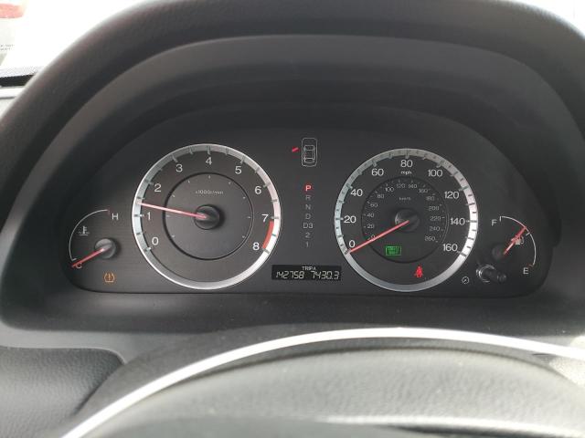 1HGCP26828A116275 - 2008 HONDA ACCORD EXL SILVER photo 9