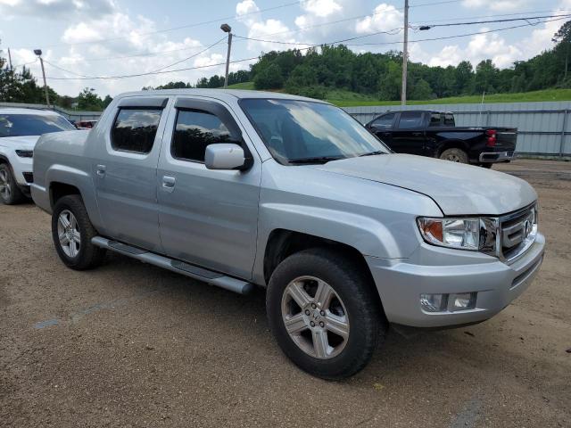 5FPYK1F53AB011428 - 2010 HONDA RIDGELINE RTL SILVER photo 4