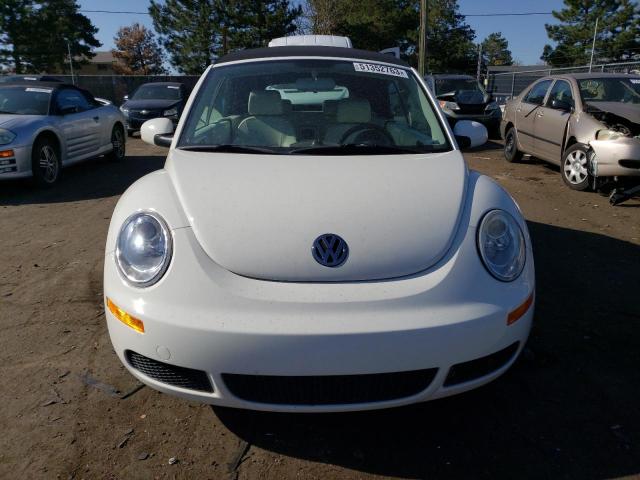 3VWFF31Y97M423114 - 2007 VOLKSWAGEN NEW BEETLE TRIPLE WHITE WHITE photo 5