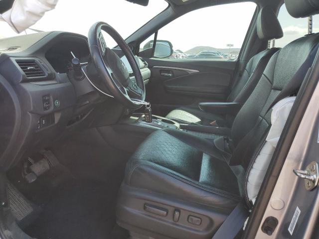 5FNYF7H57KB007865 - 2019 HONDA PASSPORT EXL SILVER photo 7