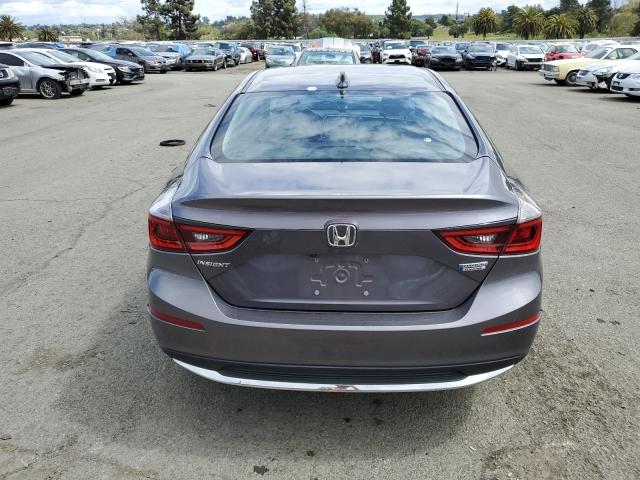 19XZE4F90LE006589 - 2020 HONDA INSIGHT TOURING GRAY photo 6