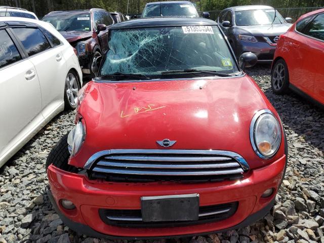 WMWSU3C53CT184873 - 2012 MINI COOPER RED photo 5