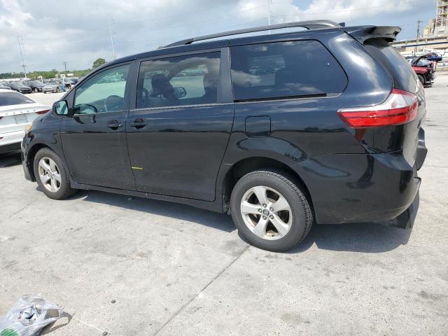 5TDKZ3DC1JS908136 - 2018 TOYOTA SIENNA LE BLACK photo 2