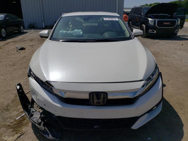 JHMZC5F33JC001087 - 2018 HONDA CLARITY TOURING WHITE photo 5