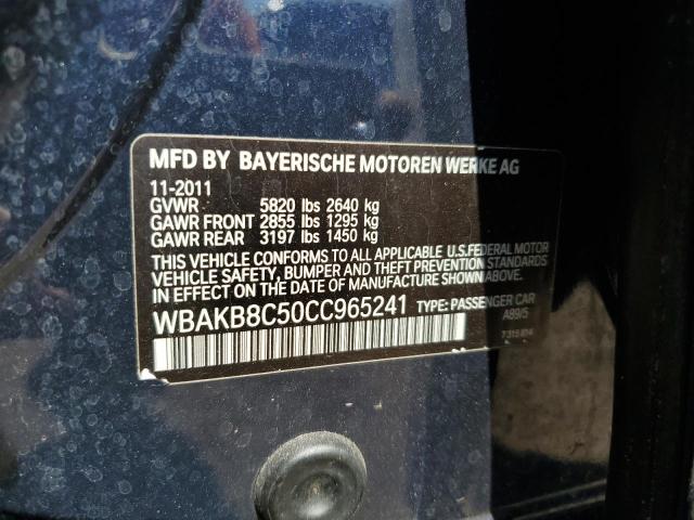 WBAKB8C50CC965241 - 2012 BMW ALPINA B7 LI BLUE photo 12