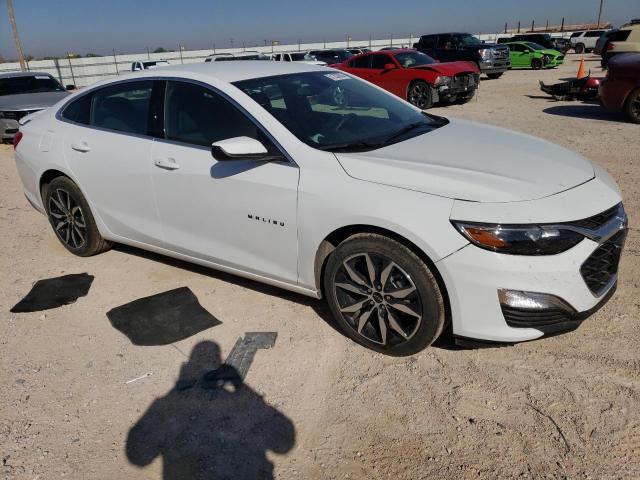 1G1ZG5ST5NF198014 - 2022 CHEVROLET MALIBU RS Weiß Foto 4