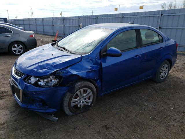 1G1JB5SH7H4172828 - 2017 CHEVROLET SONIC LS BLUE photo 1