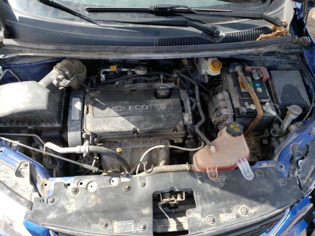 1G1JB5SH7H4172828 - 2017 CHEVROLET SONIC LS BLUE photo 11