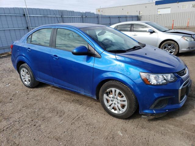 1G1JB5SH7H4172828 - 2017 CHEVROLET SONIC LS BLUE photo 4