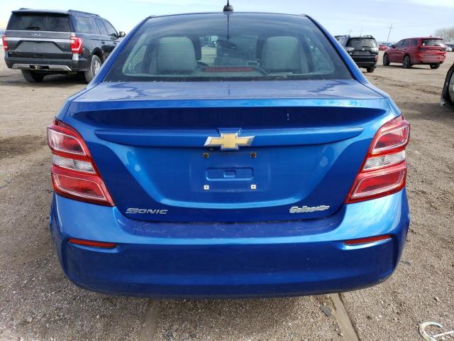 1G1JB5SH7H4172828 - 2017 CHEVROLET SONIC LS BLUE photo 6