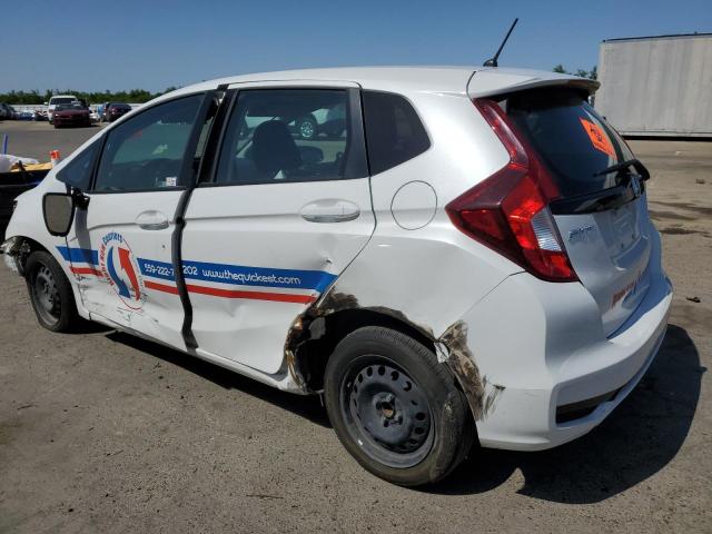 3HGGK5H47LM729340 - 2020 HONDA FIT LX WHITE photo 2