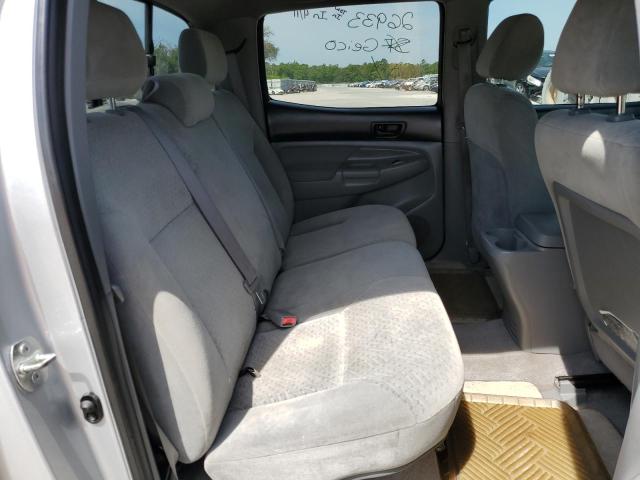3TMJU62N58M053502 - 2008 TOYOTA TACOMA DOUBLE CAB PRERUNNER SILVER photo 10