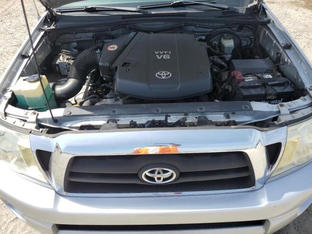 3TMJU62N58M053502 - 2008 TOYOTA TACOMA DOUBLE CAB PRERUNNER SILVER photo 11