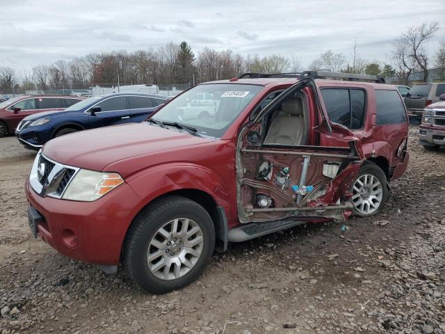 5N1BR18B38C623614 - 2008 NISSAN PATHFINDER LE მუქწითელი ფოტო 1