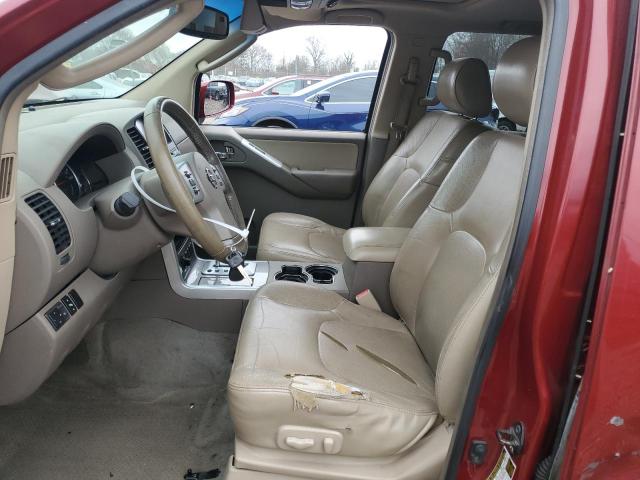 5N1BR18B38C623614 - 2008 NISSAN PATHFINDER LE მუქწითელი ფოტო 7