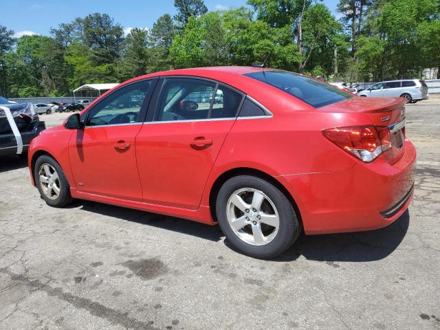 1G1PF5SC6C7365739 - 2012 CHEVROLET CRUZE LT RED photo 2