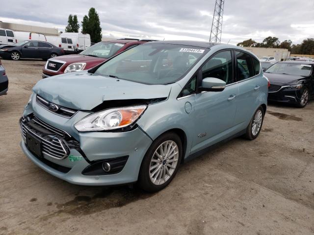 1FADP5CU3DL516937 - 2013 FORD C-MAX PREMIUM BLUE photo 1