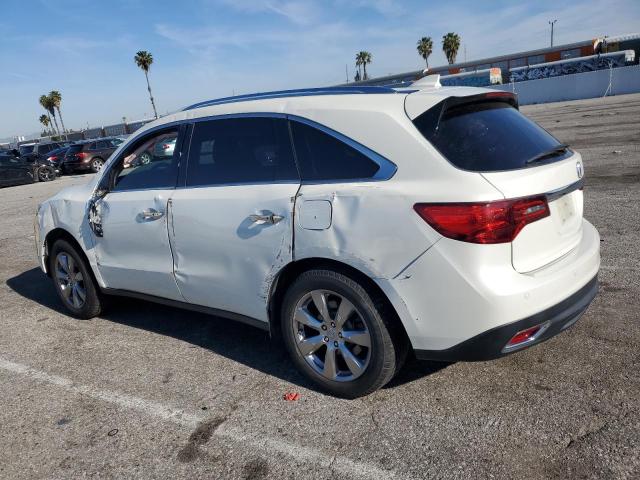 5FRYD3H94GB011914 - 2016 ACURA MDX ADVANCE WHITE photo 2