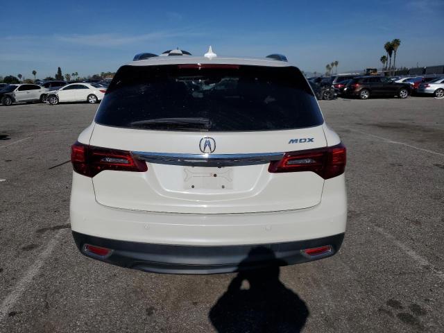 5FRYD3H94GB011914 - 2016 ACURA MDX ADVANCE WHITE photo 6