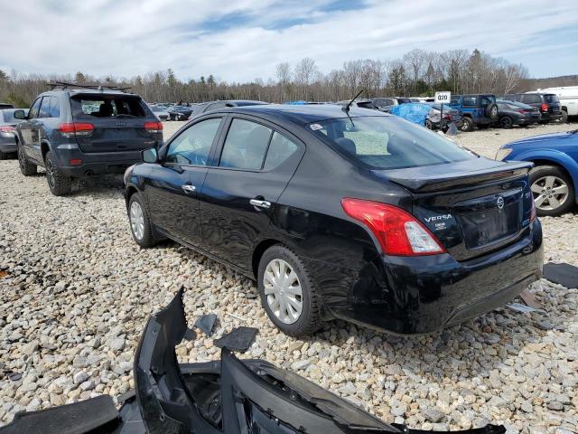 3N1CN7AP1FL936114 - 2015 NISSAN VERSA S BLACK photo 2