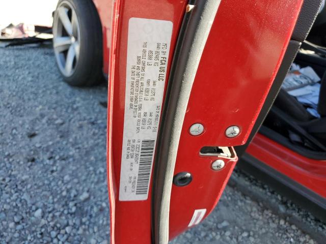 2C3CDZFJ8GH255477 - 2016 DODGE CHALLENGER R/T SCAT PACK RED photo 12
