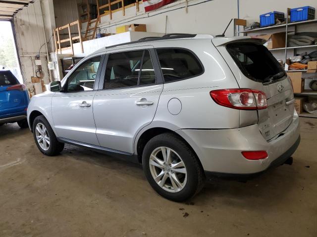 5XYZHDAG1CG098263 - 2012 HYUNDAI SANTA FE SE SILVER photo 2