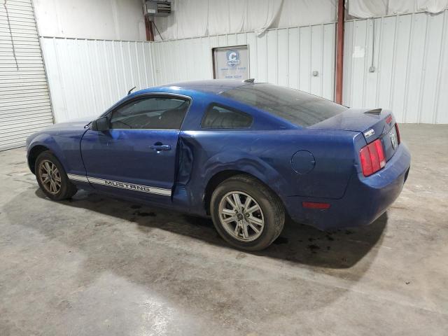 1ZVHT80NX75227923 - 2007 FORD MUSTANG BLUE photo 2