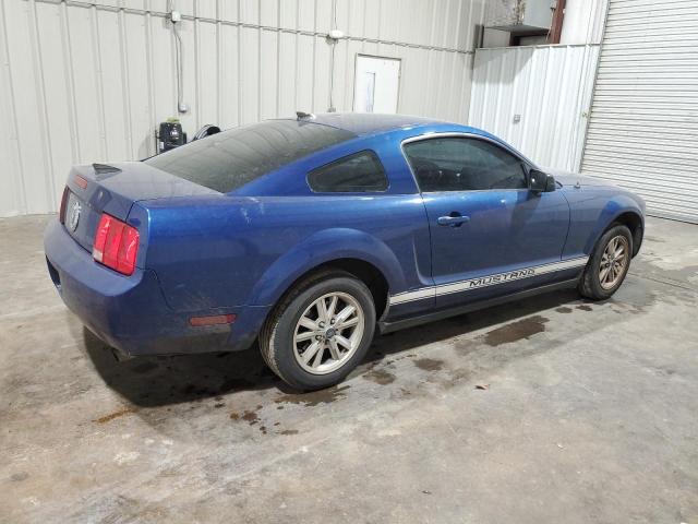 1ZVHT80NX75227923 - 2007 FORD MUSTANG BLUE photo 3