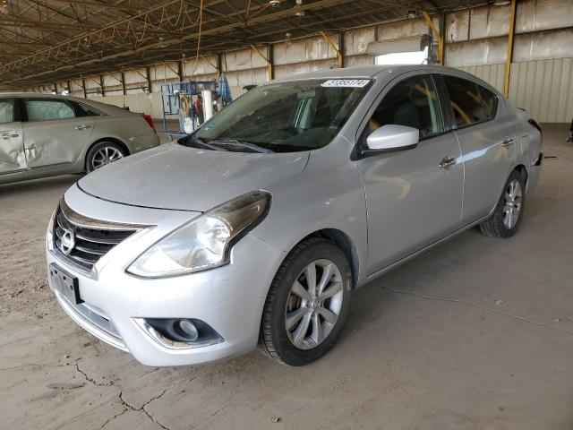 3N1CN7AP3FL814084 - 2015 NISSAN VERSA S SILVER photo 1