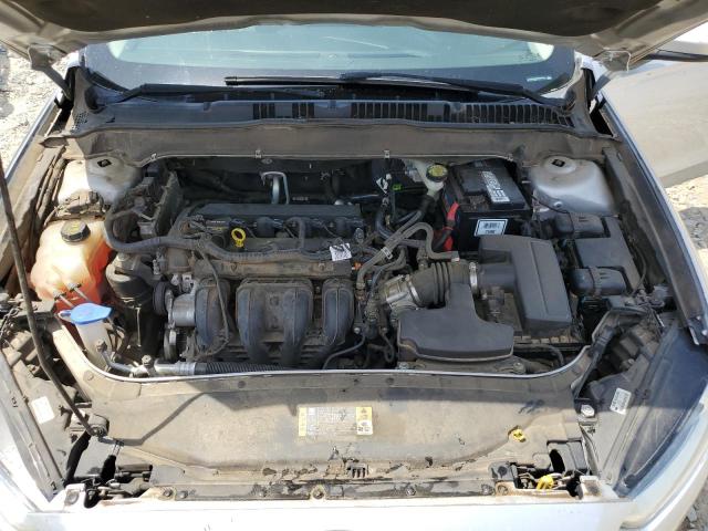 3FA6P0G76ER386123 - 2014 FORD FUSION S SILVER photo 11